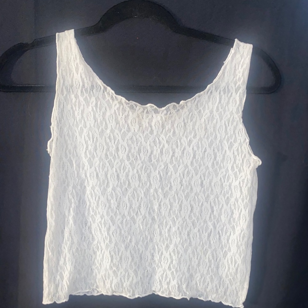 Flirty Peekaboo Sheer Princess Top